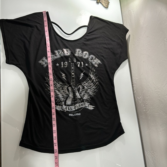 2 Hard Rock Guitar Co. Orlando black Rock&Roll tops - Picture 12 of 12